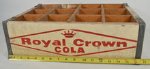 Vintage Royal Crown RC Cola Hell's Canyon Beverage CO Idaho Wood Shipping Crate