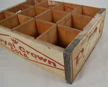 Vintage Royal Crown RC Cola Hell's Canyon Beverage CO Idaho Wood Shipping Crate