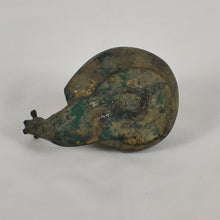 Vintage Primitive Rustic Cast Iron Incense Burner Holder Snail MC