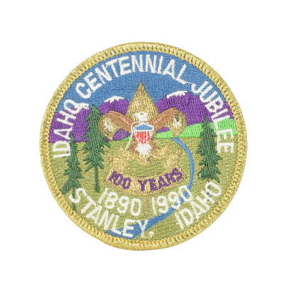 Boy Scouts Idaho Centennial Jubilee Stanley ~ 100 Years Patch