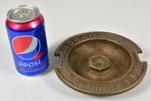 Vintage Champion Sprinkler Brass/Bronze Giant Sprinkler Ashtray 7" Diameter