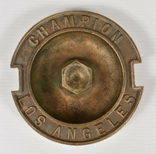 Vintage Champion Sprinkler Brass/Bronze Giant Sprinkler Ashtray 7" Diameter