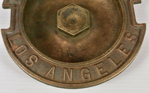 Vintage Champion Sprinkler Brass/Bronze Giant Sprinkler Ashtray 7" Diameter