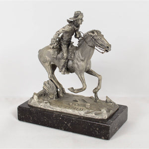 1971 Philip Kraczkowski Worchester Pewter "Pony Express"