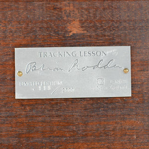 Lance Fine Pewter "Tracking Lesson" by Brian Rodden LE #115