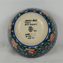 Unikat 745, Polish Pottery Bowl Signed T. Andrukiewicz Hand Made Poland