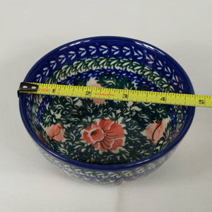 Unikat 745, Polish Pottery Bowl Signed T. Andrukiewicz Hand Made Poland
