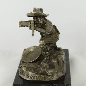 1971 Philip Kraczkowski Worchester Pewter "Holding Ground"