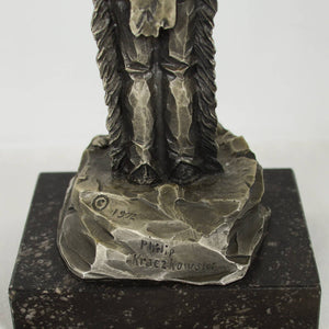 1972 Philip Kraczkowski Worchester Pewter "Oh Great Spirit"