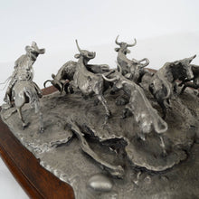 1973 Don Polland Chilmark Fine Pewter "Border Rustlers"