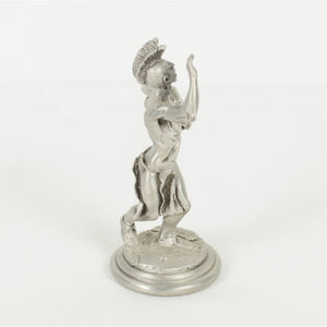 Don Polland Fine Pewter American Indian Drummer 1991