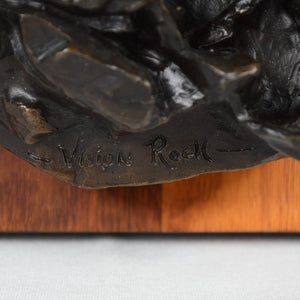 1979 Ron Herron Bronze Sculpture "Vision Rock" Signed No. 4/50