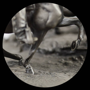 1973 Don Polland Chilmark Fine Pewter "Border Rustlers"