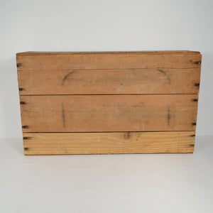 Vtg. Olympia Oyster Co. Wood Crate Rare Find Great Condition!